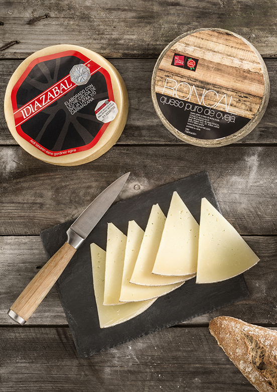 queso Roncal e Idiazabal