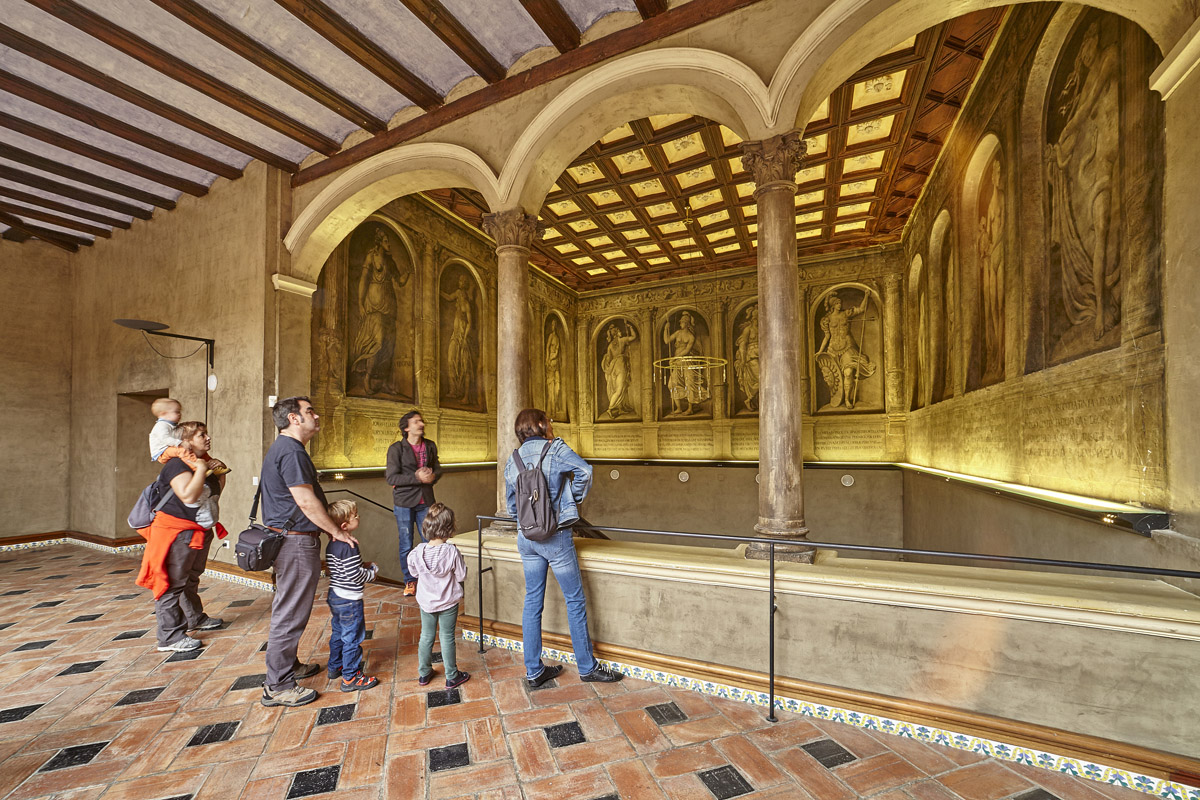 Interior del palacio del Marqués de San Adrián