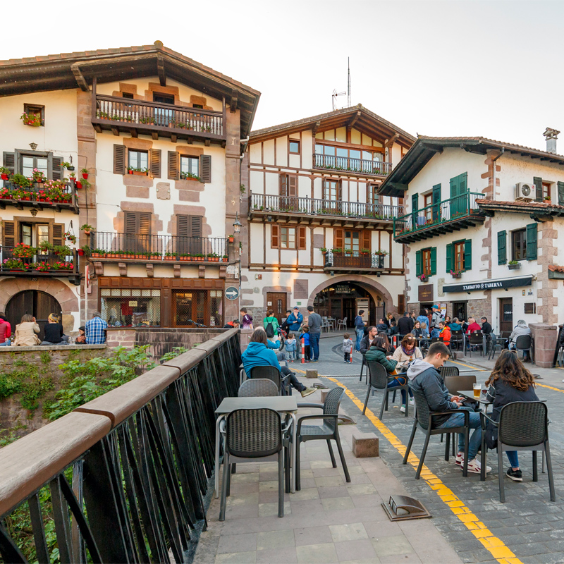 casas típicas de Elizondo