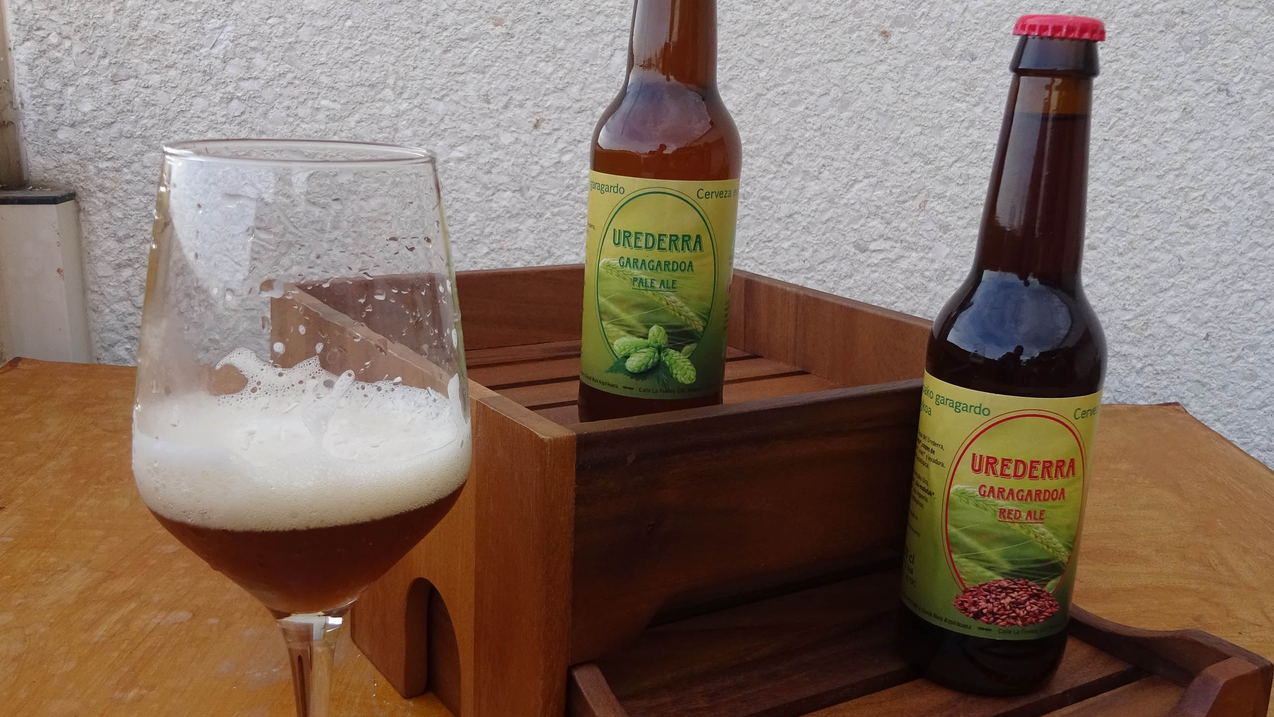 Come and taste the beer made at the Urederra micro-brewery