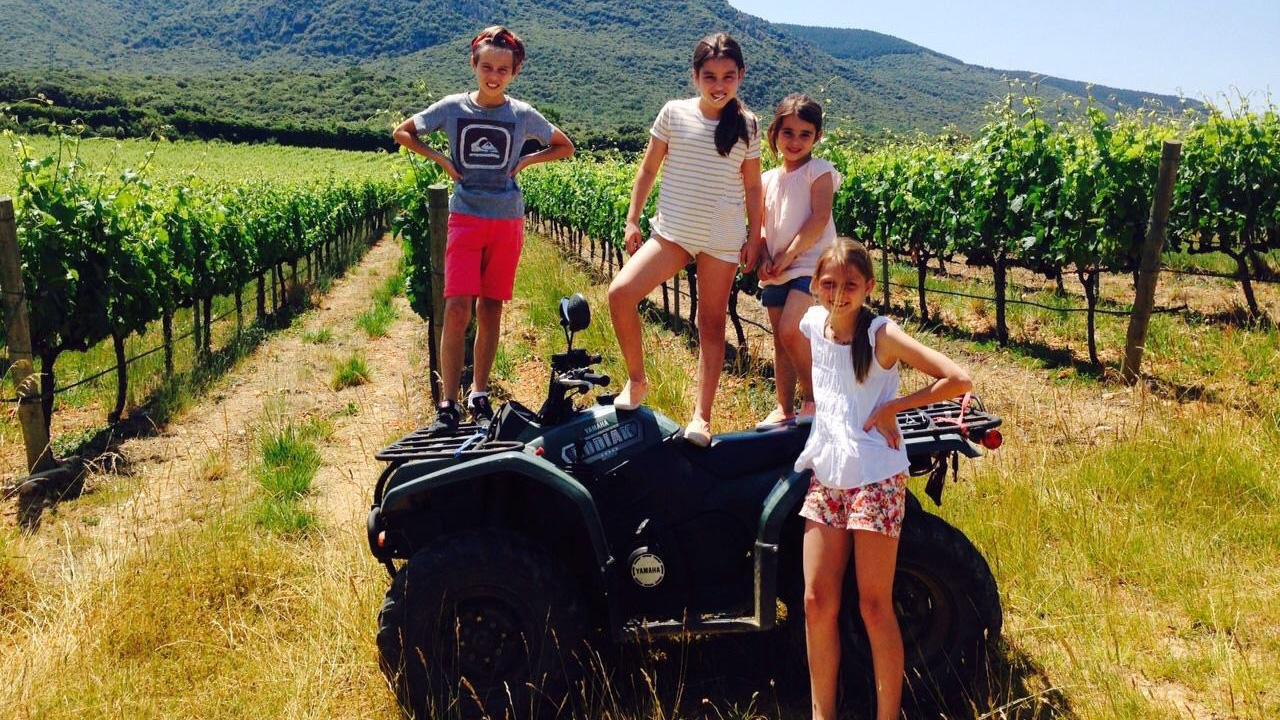 Family tour and kids tasting session at Pago de Larrainzar