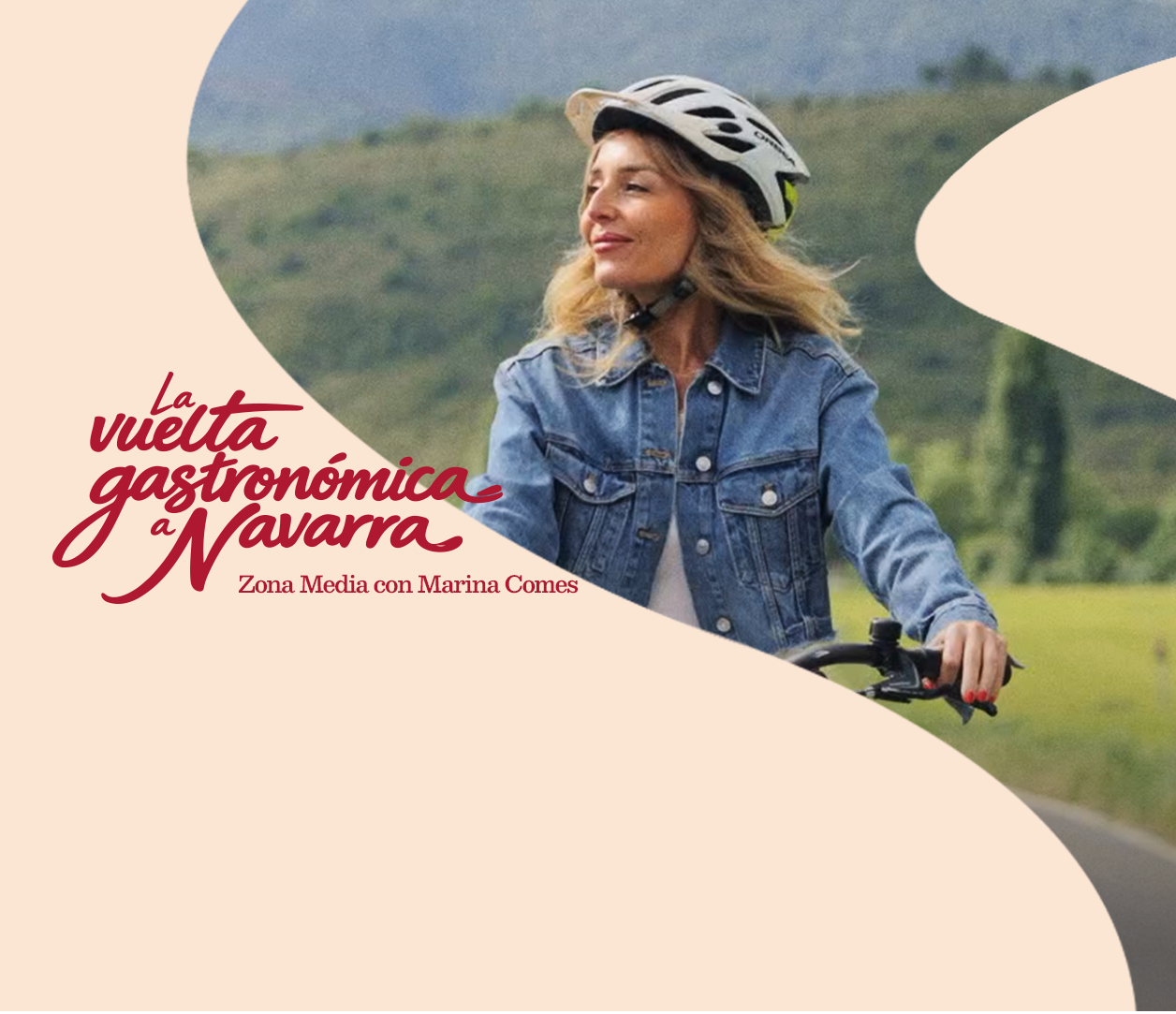Marina Comes en bici