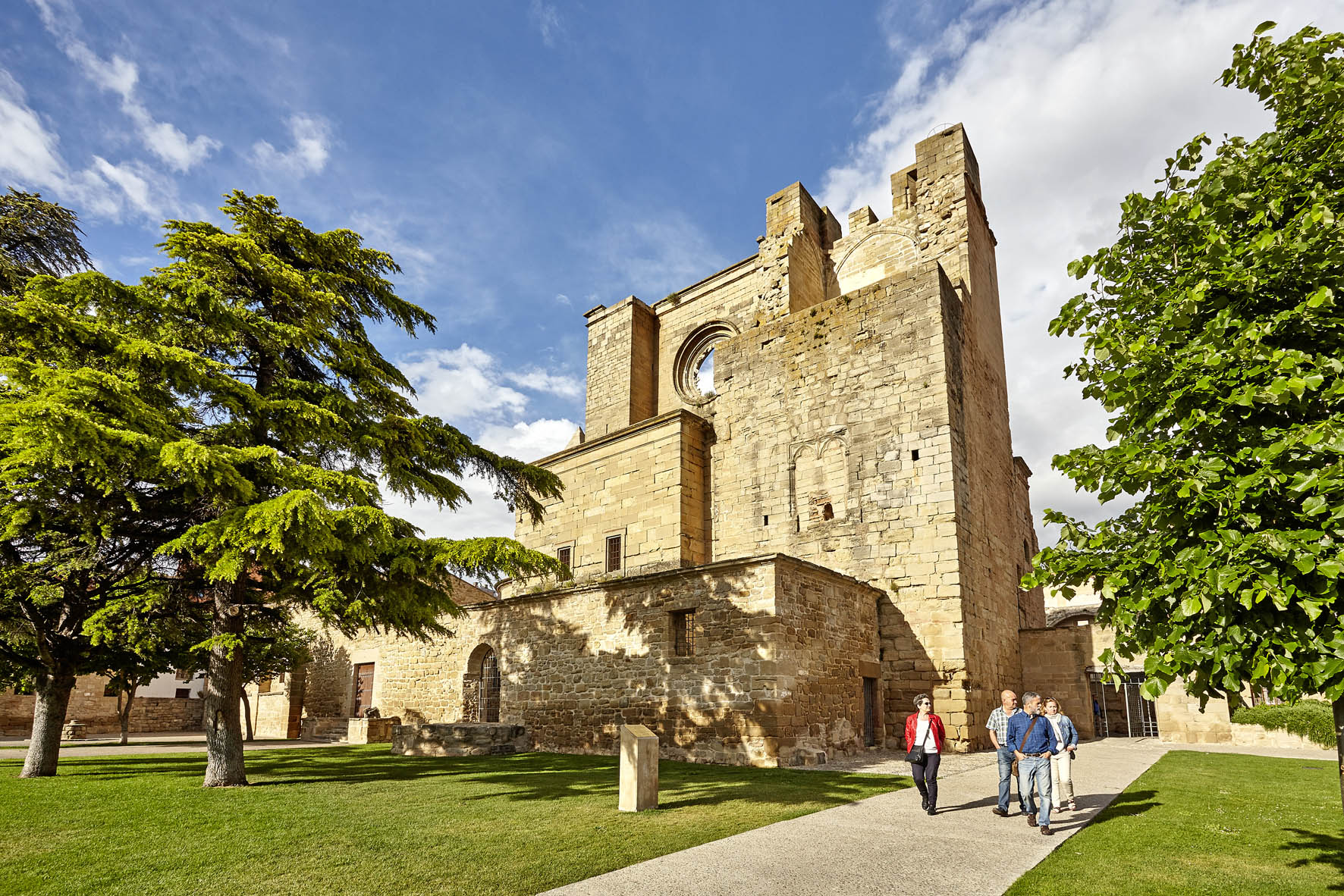 ruinas de la iglesia de Viana