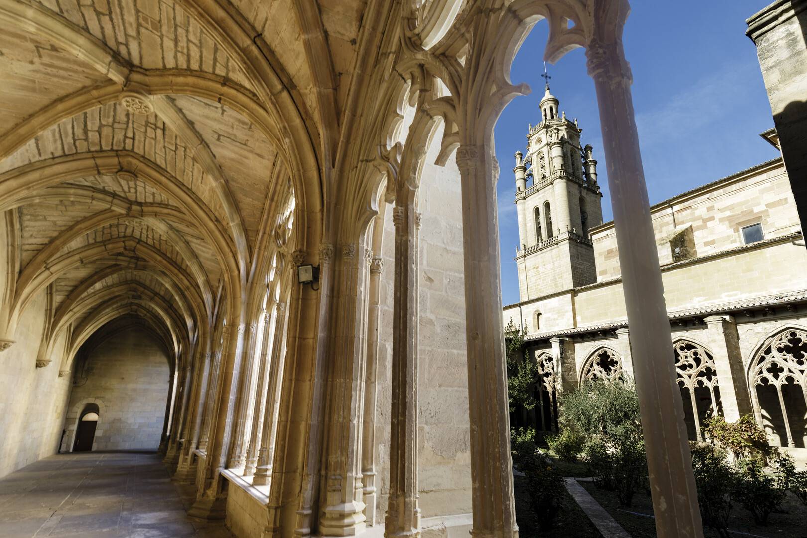 Detail of the Church of Santa María de los Arcos