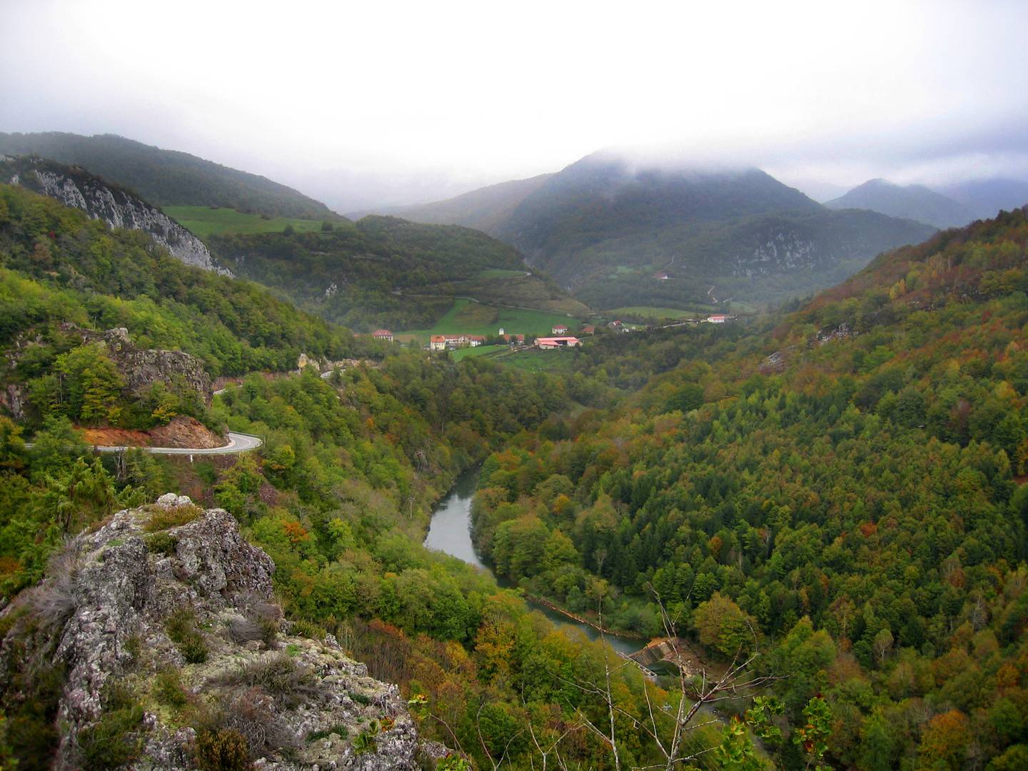 Paisaje del valle de Aezkoa