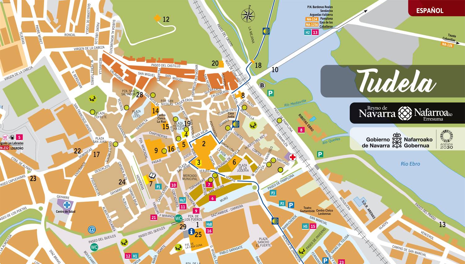 Maps and leaflets
