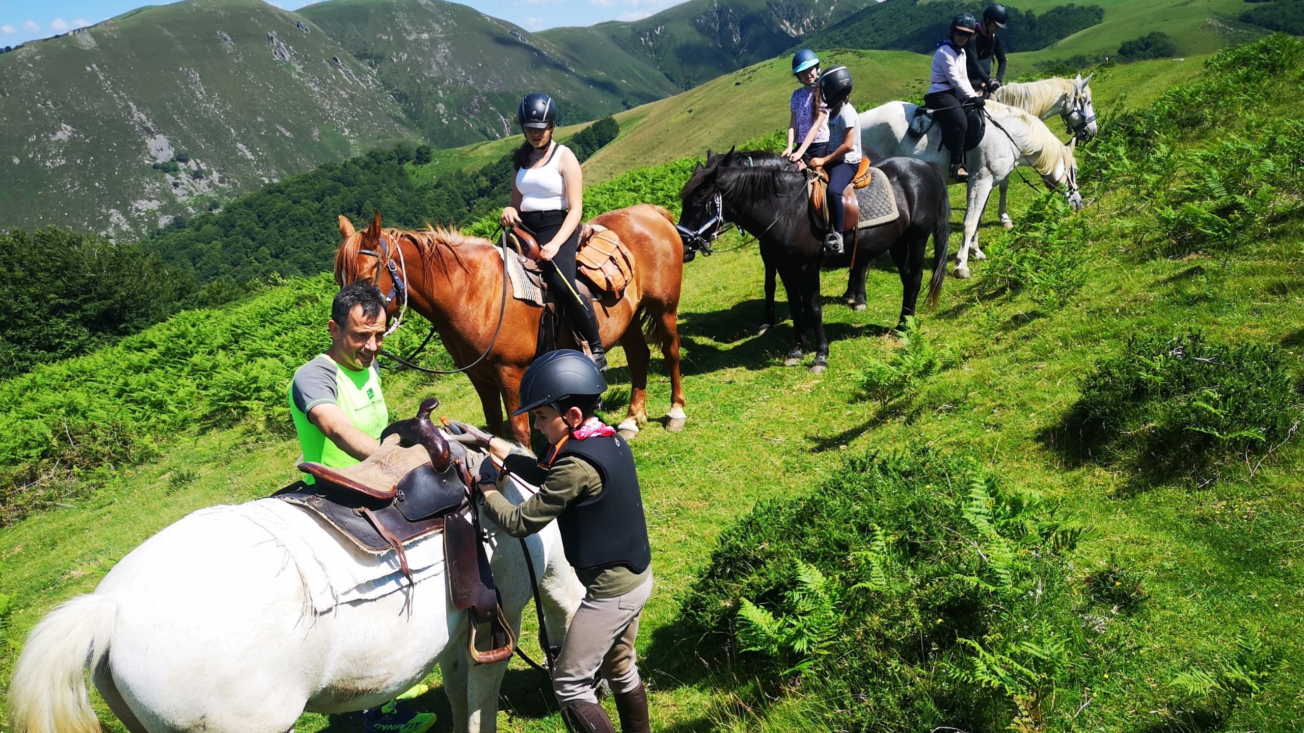 Family equestrian activity for all ages