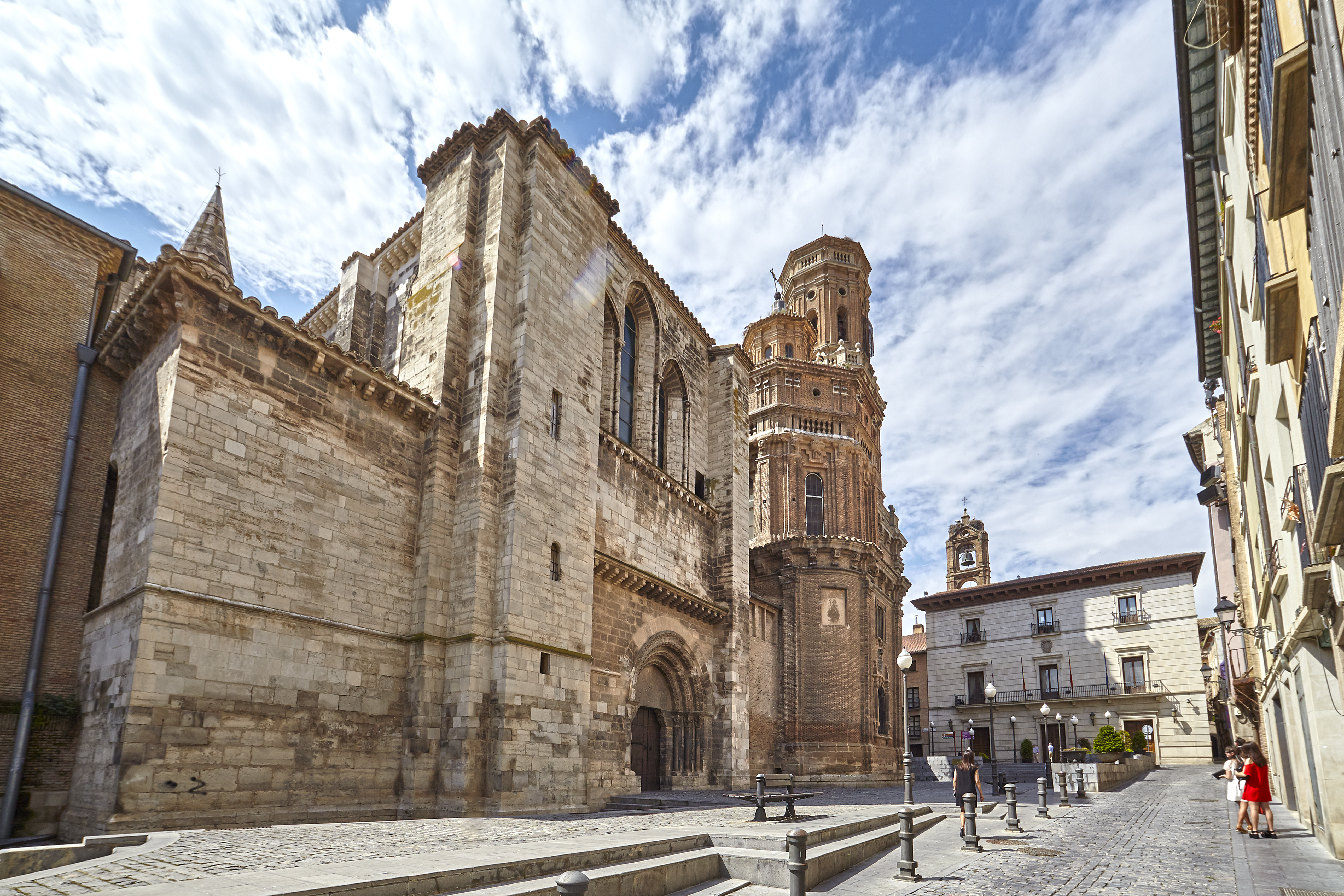 fachada de la catedral de Tudela
