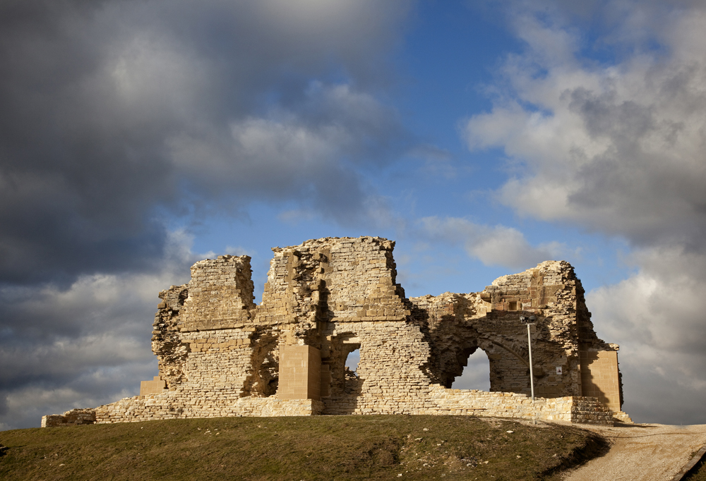 ruinas del castillo de Tiebas