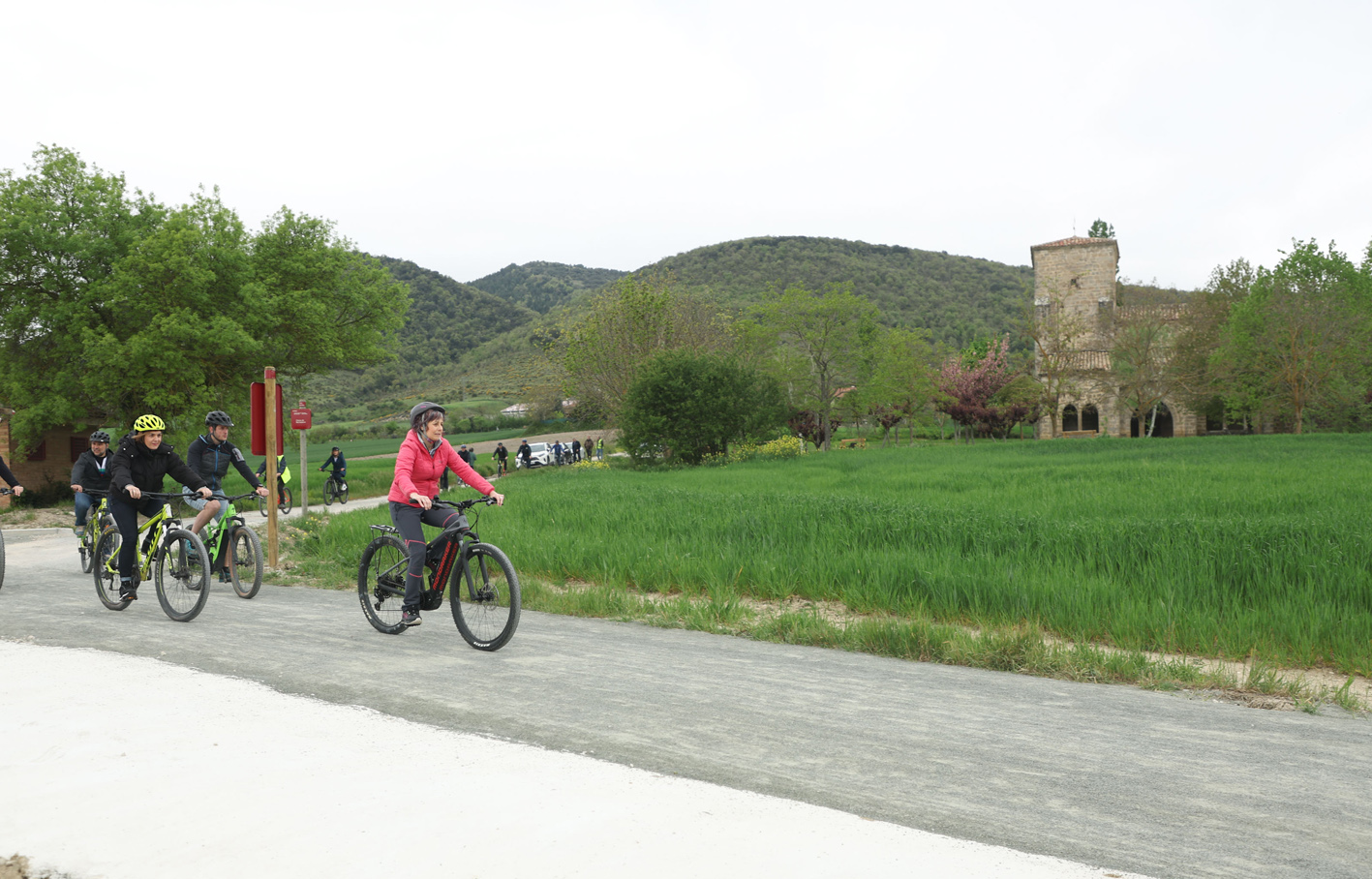 Finaliza la adecuación de la vía verde del Plazaola en Navarra con la apertura del último tramo entre Sarasa y Pamplona