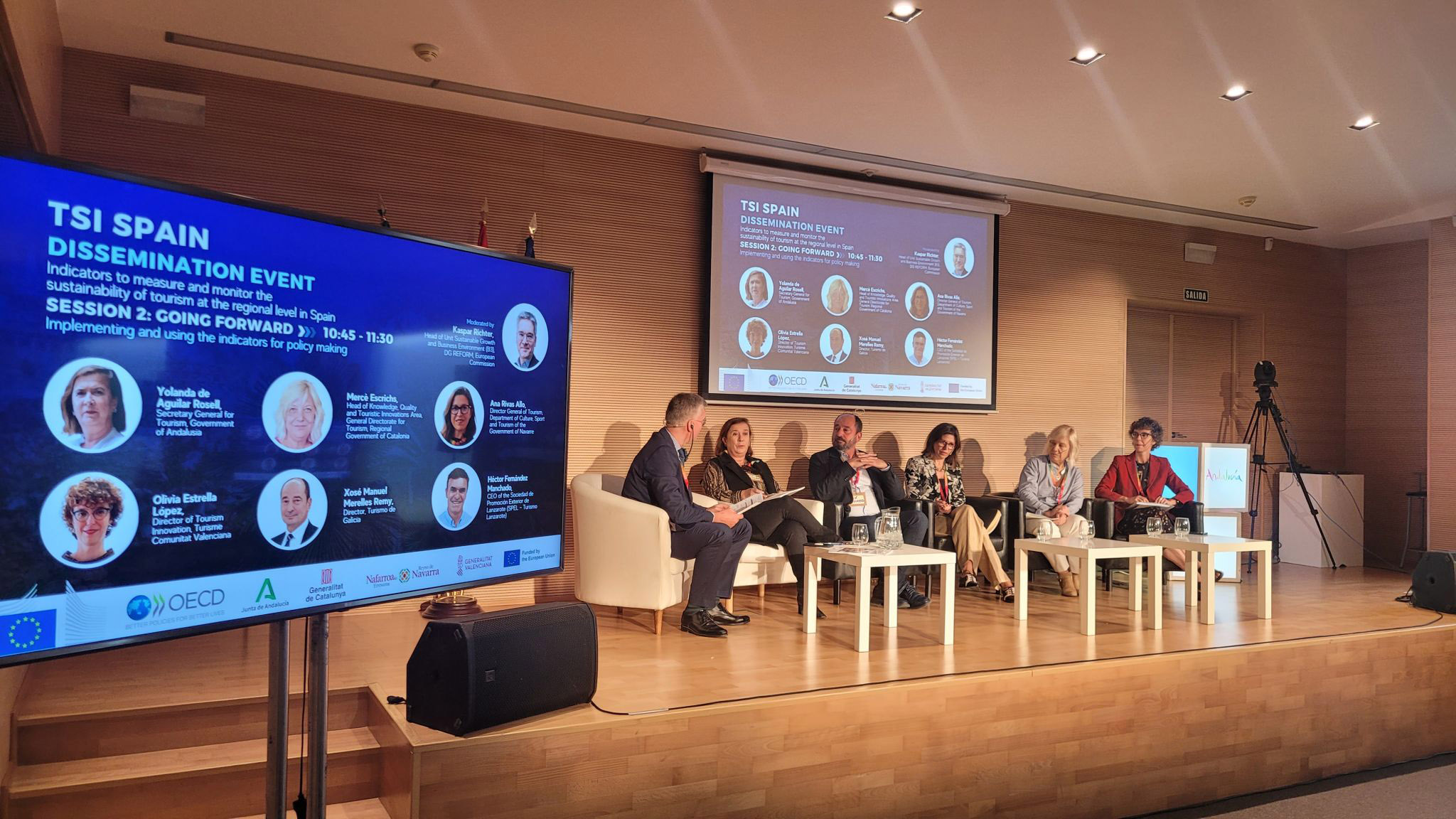Navarra presenta, junto a otras tres comunidades, un estudio para la creación de un modelo de medición de la sostenibilidad en Turismo