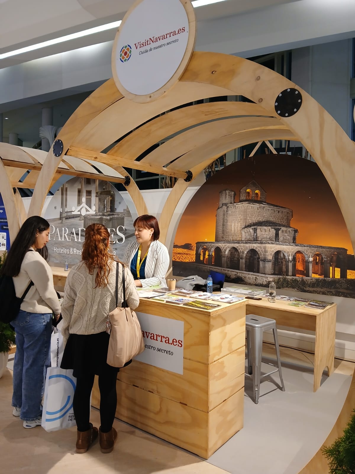 Los Caminos de Santiago en Navarra se promocionan en Fairway 2025