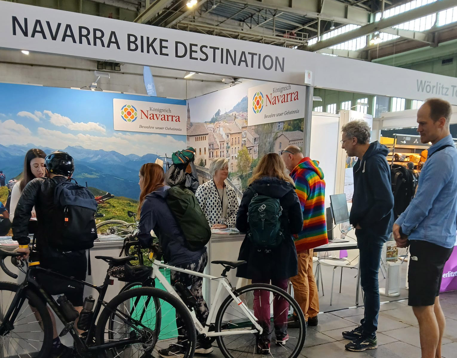 Navarra presenta su producto cicloturista en la Feria VELOBerlín