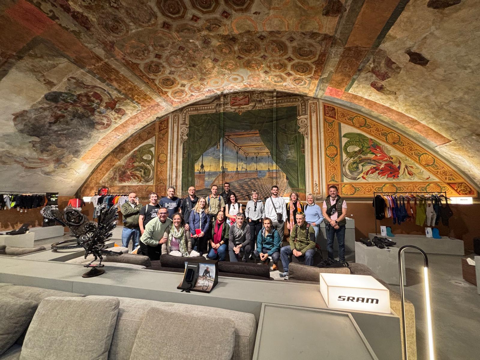 Representantes empresas cicloturísticas de Navarra participan en unas jornadas técnicas en Girona