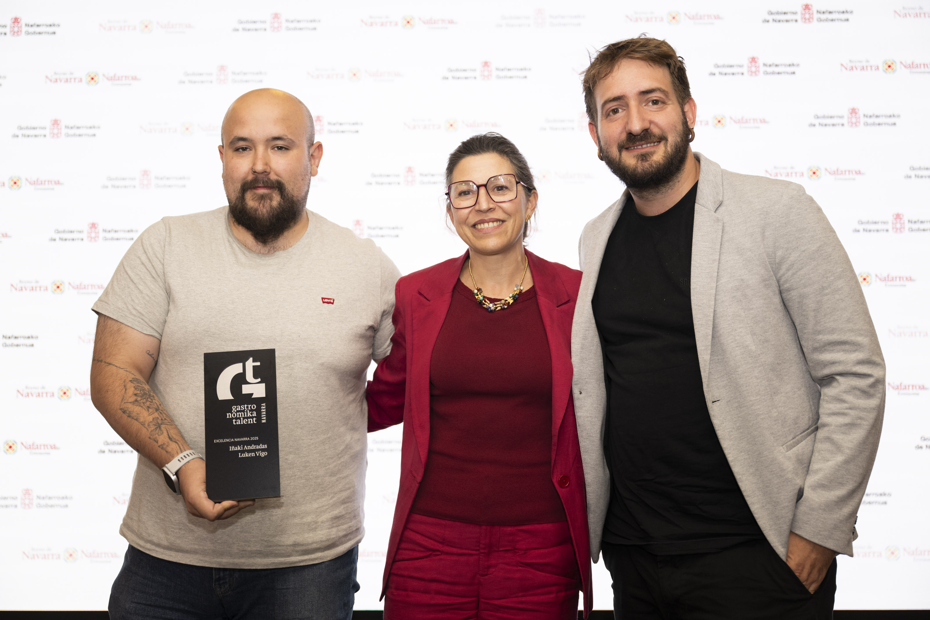 Los cocineros Iñaki Andradas y Luken Vigo, premio “Excelencia Navarra” del Gastronomika Talent en el que colabora Turismo