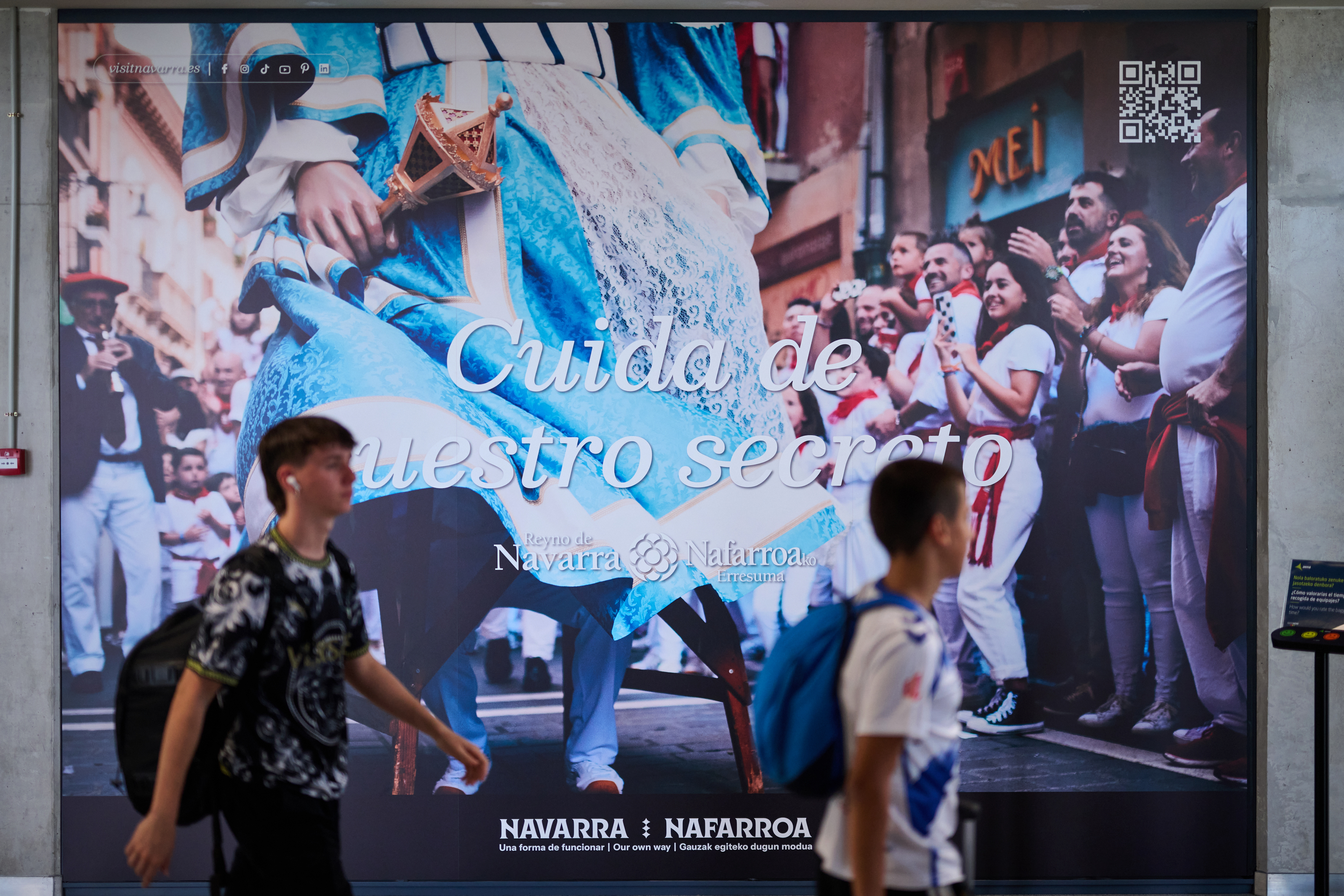 Turismo y Aena firman un convenio para promocionar Navarra en varios espacios del Aeropuerto de Pamplona