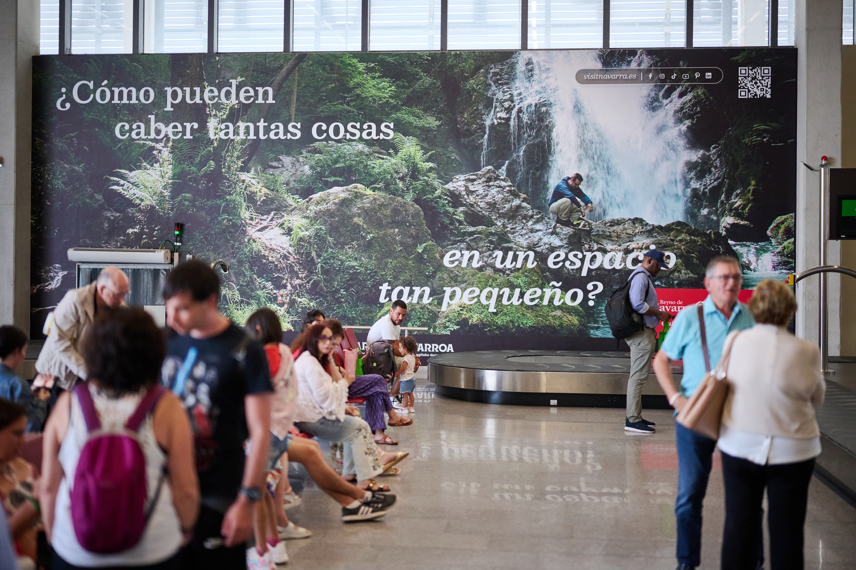 Turismo y Aena firman un convenio para promocionar Navarra en varios espacios del Aeropuerto de Pamplona