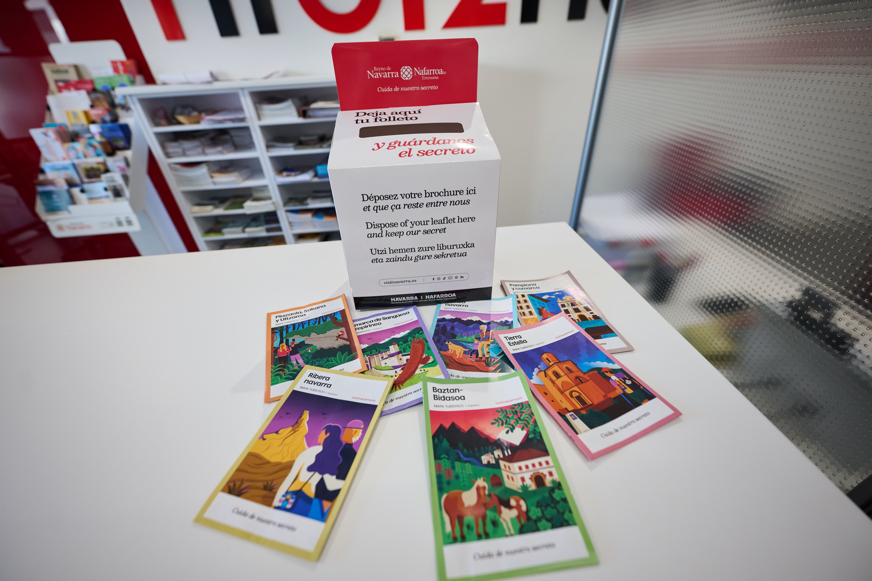 Turismo renueva su colección de mapas turísticos de Navarra con un diseño que apuesta por su reutilización