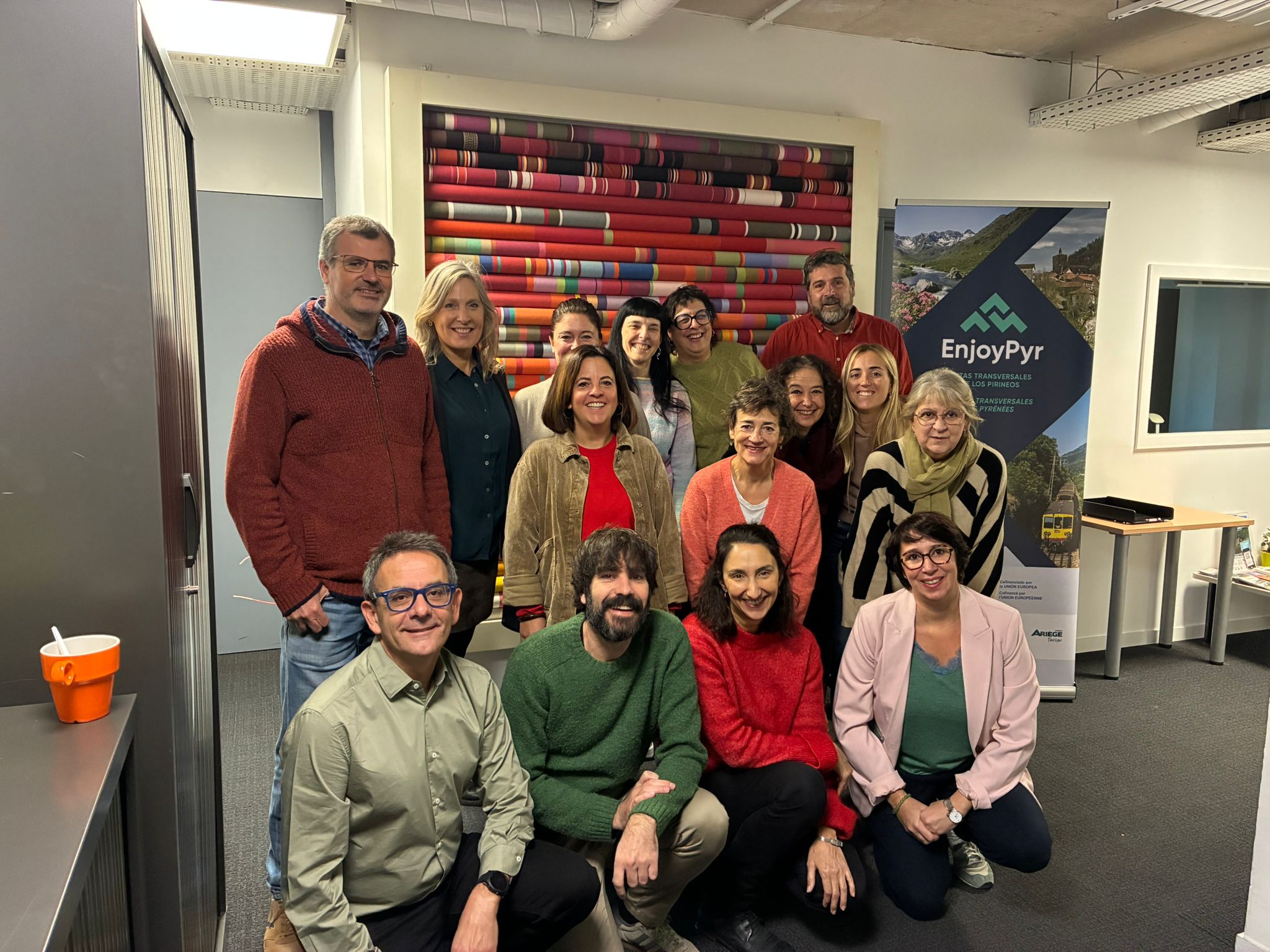 El proyecto europeo EnjoyPyr celebra su última sesión presencial de 2025 en la localidad francesa de Perpiñán