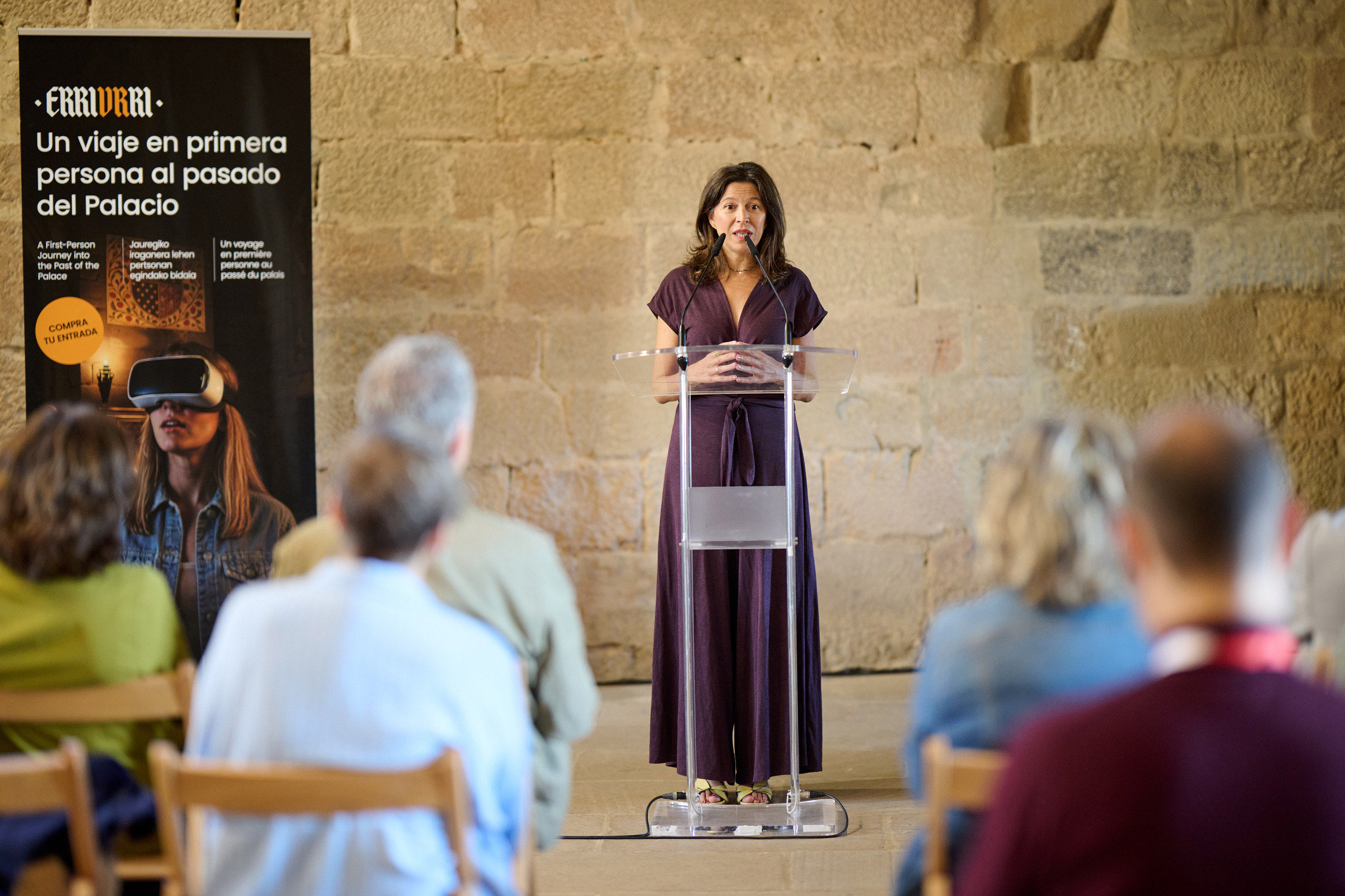 Más de 2.500 personas han disfrutado de ErriVRri, la experiencia de realidad virtual del Palacio de Olite