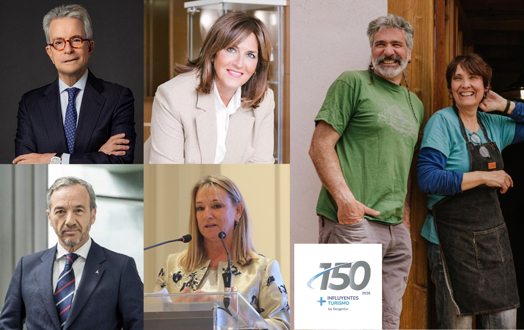 Nafarroako sei ordezkari Espainian turismoan eragin handiena duten 150 pertsonen zerrendan