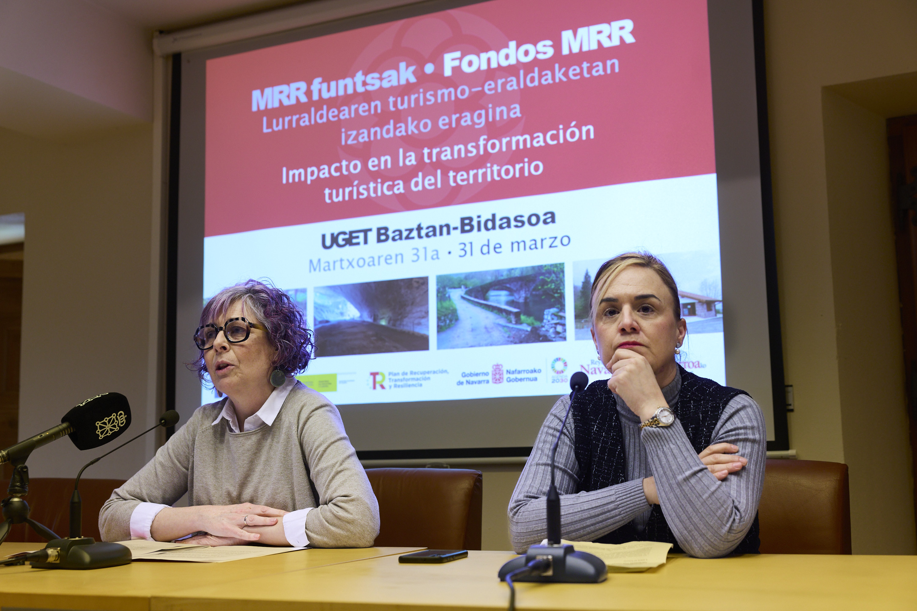 Baztan-Bidasoa, primera parada de una gira por Navarra para dar visibilidad al impacto de los fondos europeos Next Generation en el territorio