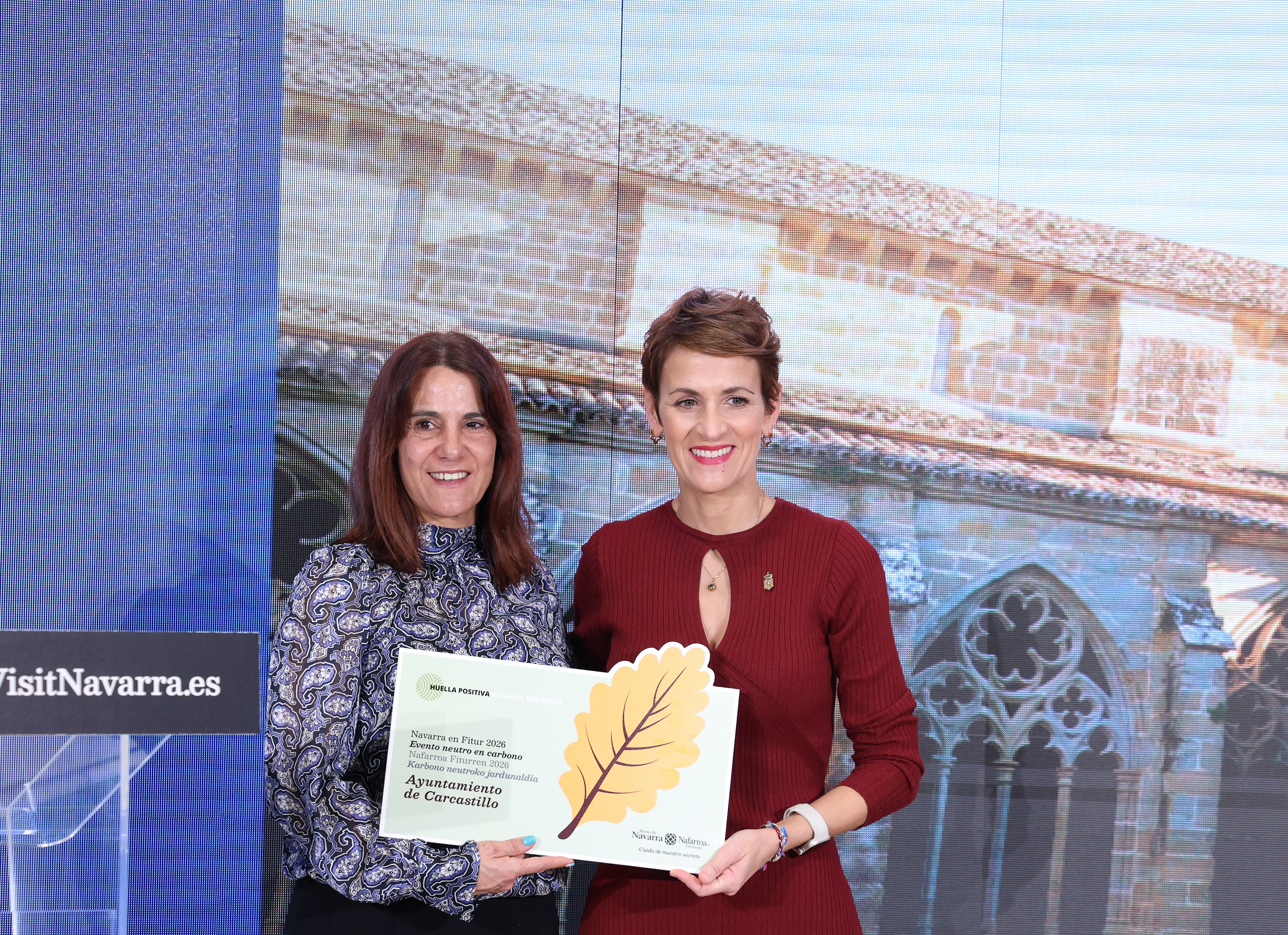 La Presidenta Chivite anima en FITUR a disfrutar del turismo “sostenible” y “alejado de las masificaciones” que impulsa Navarra