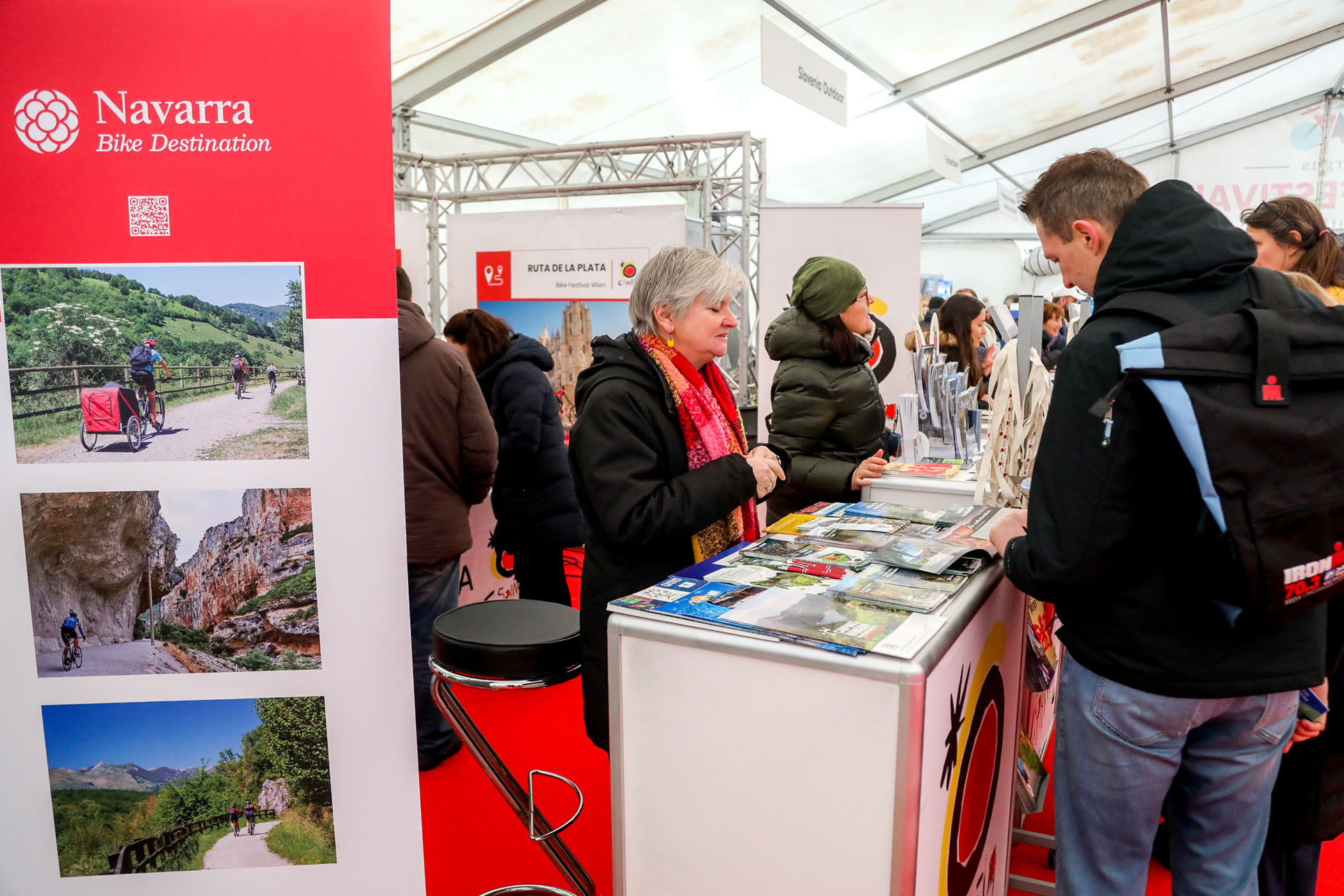 Navarra se presenta como destino cicloturista en el Wien Bike Festival de Viena
