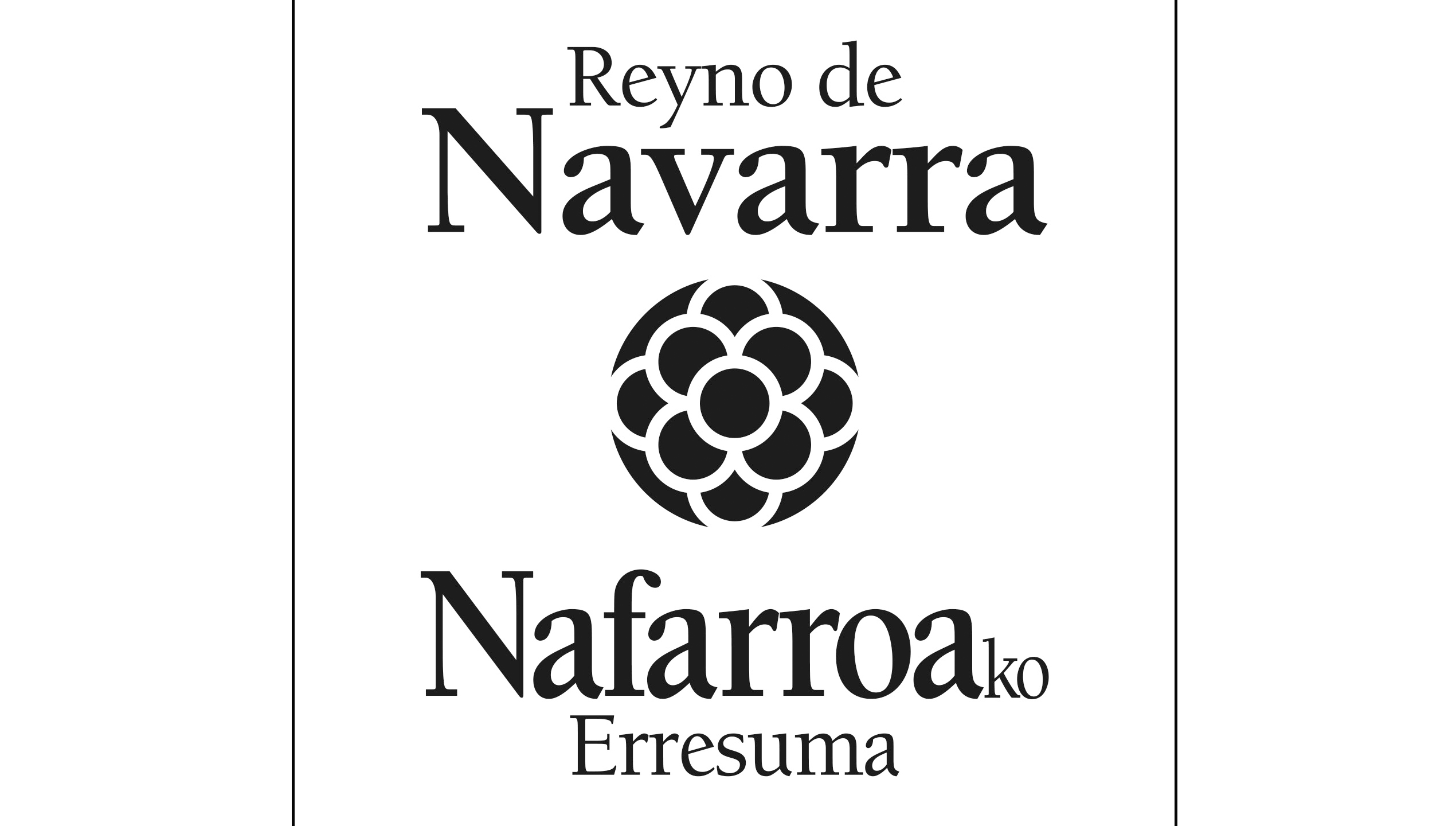 Logotipo vertical negro