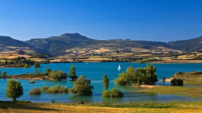 Sup Yoga au Barrage d'Alloz