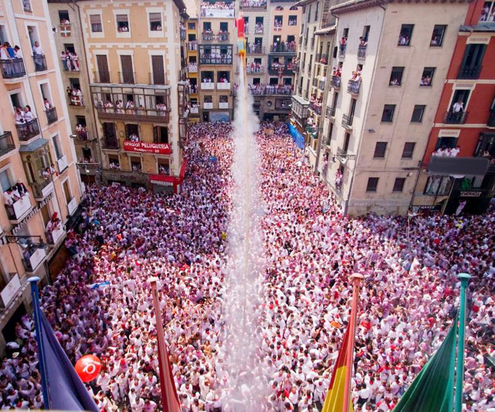 Bonnet Fête De San Fermin Pampelune - Authentique Et Très Coté - Neuf