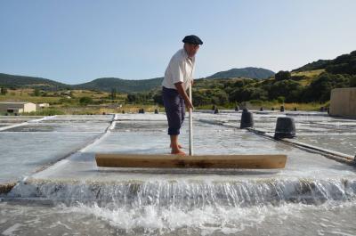 Visite des mines de sel écologiques Gironés