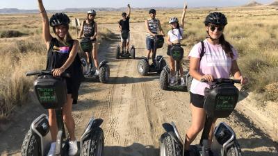 Visita en segway por el desierto de Bardenas