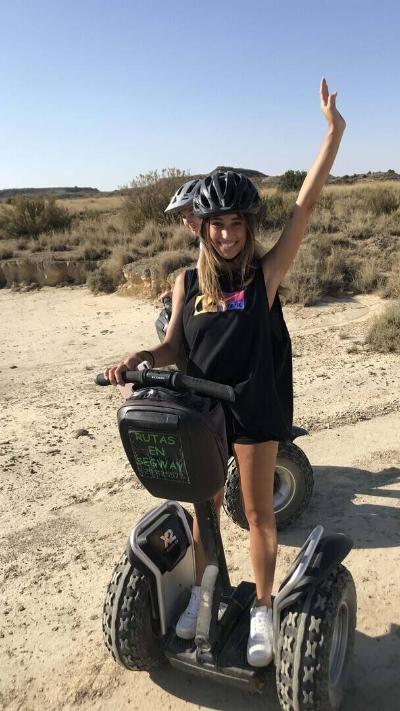 Visita en segway por el desierto de Bardenas