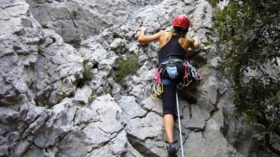 Iniciación a la escalada en Eraul