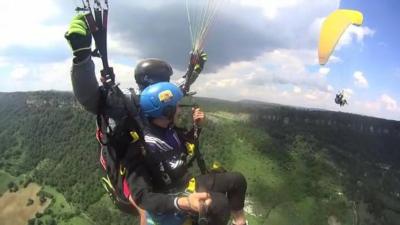 Vols en parapente