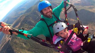 Vols en parapente